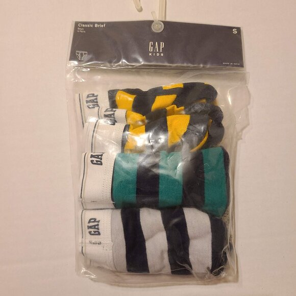 3 PAIR - GAP KIDS BOYS UNDERWEAR SIZE SMALL - Picture 1 of 4